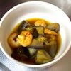 ごんべすの作ってみた!投稿(安定の我が家のおばんざい「茄子と海老の煮物」)