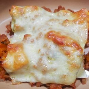 いちごの作ってみた!投稿(家族絶賛☆【かぼちゃのカレーミートグラタン】)