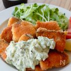 【鮭フライのアボカドタルタルソース】ゆで卵不要×バッター液