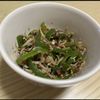 ぽちゃこの作ってみた!投稿(ごはんのお供に最適！！『ピーマンとしらすのおかか炒め』)