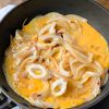 【玉ねぎとちくわのとろたま甘酢丼】節約かんたん!!の工程3