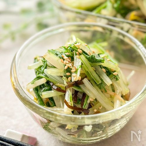 水菜の無限ナムル