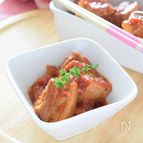 トマト風味の豚バラ角煮♡圧力鍋で作り置き