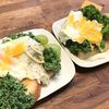 10歳のシェフの作ってみた!投稿(【朝食に】レタスたっぷり！とろ〜り半熟卵トースト)