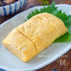 レンジで2分！ふわふわ♪だし巻き玉子【お弁当にも】