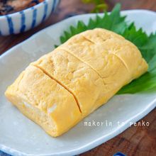 レンジで2分！ふわふわ♪だし巻き玉子【お弁当にも】
