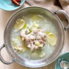 鶏もも肉でお手軽やさしい参鶏湯
