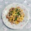 ぴんくツバメの作ってみた!投稿(家族絶賛【豚こまととうもろこしの味噌バター炒め】箸がとまらん)