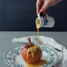 魔女の焼きりんご ハロウィーン風
