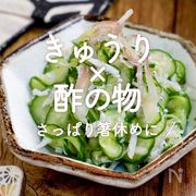 「きゅうり×酢の物」30選｜さっぱり箸休めに