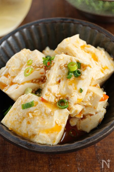 豆腐の中華和え