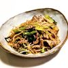 ごんべすの作ってみた!投稿(『豚肉と小松菜ともやしの中華風春雨炒め』ご飯がススム!簡単◎)
