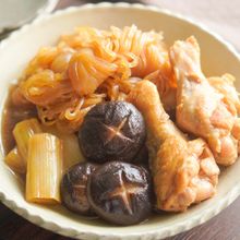 鶏手羽元のすき焼き風煮