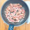 豚こまと小松菜の極旨中華あんかけ丼の工程1
