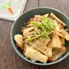 材料３つで簡単！《長芋とちくわの味噌マヨそぼろ炒め》