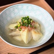 白ナスの揚げびたし
