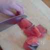今が旬♡カラッと揚げ焼きで秋鮭のから揚げの工程1