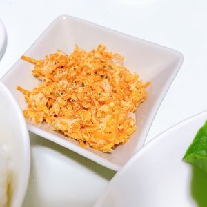 にらたまの作ってみた!投稿(5分de完成♡こく旨♡にんじんとツナのマヨサラダ♡)