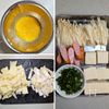 白菜たっぷり韓国風スープ│具だくさんの食べる満足スープの工程1