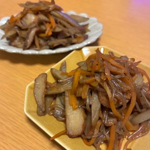 rieの作ってみた!投稿(【さつま揚げこんにゃくきんぴら】ほっこりヘルシー♪和食献立に)