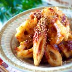 タレが絶妙＊ちくわとちくわ麩の甘味噌炒め＊調味料大さじ1