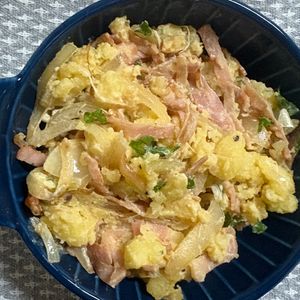 チョビの助の作ってみた!投稿(【絶品ポテトサラダ】おかわり秒でなくなる！副菜なのに主役級！)