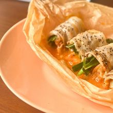 レンチンで簡単🙌豚キムチーズ巻き🐷