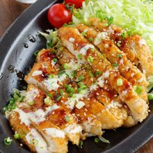 【我が家の大人気メニュー】クリーミーマヨの揚げないチキン南蛮