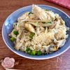 焼き塩さばの生姜香る炊き込みごはんの工程3