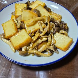731030の作ってみた!投稿(厚揚げとたっぷりきのこの照り焼き【#作り置き#お弁当】)