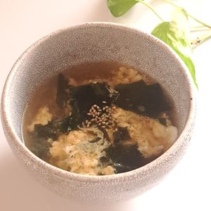 とのちゃまの作ってみた!投稿(【わかたま春雨スープ】シンプル♡定番の中華スープ♪)
