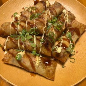 319380の作ってみた!投稿(外パリッ！中トロッ！たこ焼き風春巻き)