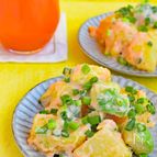 じゃがいもとアボカドのめんたいサラダ