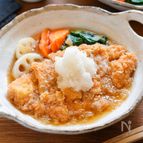 定食屋さんの【おろしチキンカツ煮】味付けこれだけ！