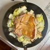 【鶏肉と塩もみ白菜の蒸し焼き】塩だけ♪の工程6