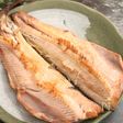大きいほっけの干物のフライパン焼き