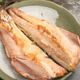 大きいほっけの干物のフライパン焼き