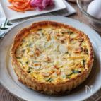 【アーモンドのキッシュ】簡単・高見えのフレンチ総菜