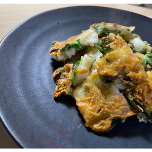812168の作ってみた!投稿(【カリッとモチっとうまい♡海鮮チヂミ】お箸もお酒もすすむ♪)