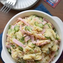 【小袋調味料レシピ】隠し味に♡簡単旨しなポテトサラダ♡