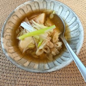 shishiの作ってみた!投稿(レンジで簡単!とろん♡【崩し豆腐のネギとろみあん】ヘルシー♪)