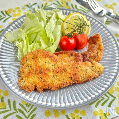 豚薄切り肉でお手軽！ミラノ風カツレツ