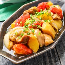 トマトのフライパン鶏じゃが 旨味がスゴイ!