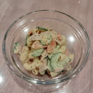 1150882の作ってみた!投稿(気づけば完食！【カレーマカロニサラダ】)