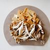 ワンパンで超簡単♪厚揚げのきのこあんの工程1