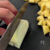 10分で完成！【じゃがカレーチーズ丼】の工程1