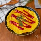 【夏休みのランチはこれ！】オム丼