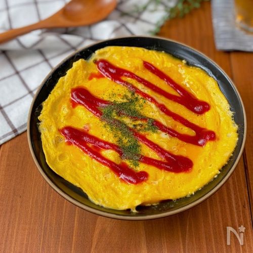 【夏休みのランチはこれ！】オム丼