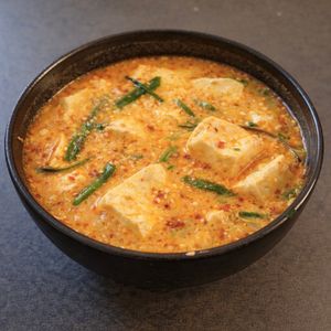 820122の作ってみた!投稿(豆乳スンドゥブ風チゲ)