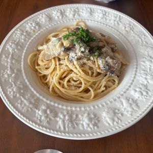 こむぎの作ってみた!投稿(こっくりした風味【きのこの味噌クリームパスタ】)